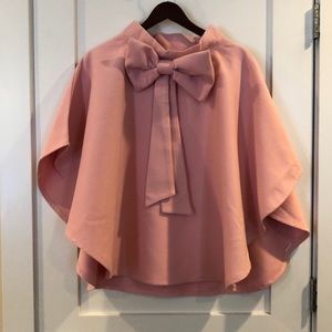 Pink Bow Cape